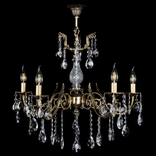 Люстра бронзовая Кассандра Алфея №5/2 звездочка