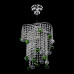 Люстра Вектор № 4 зеленая